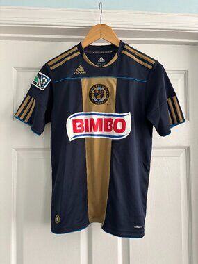 Philadelphia Union Adidas Soccer Kit Jersey Home 2011 2012 Youth Large